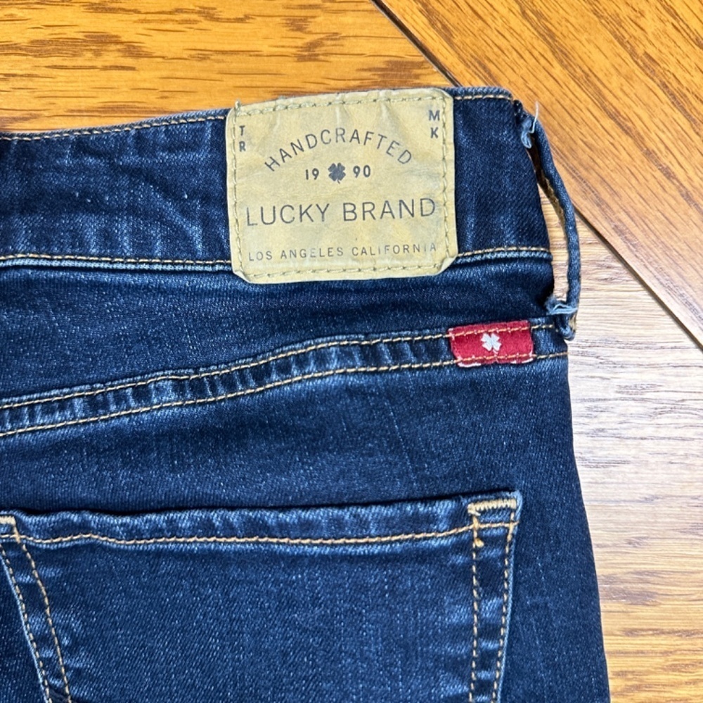 *LUCKY BRAND* Dark Wash Leyla Skinny Jeans Size 0 - Picture 6 of 9